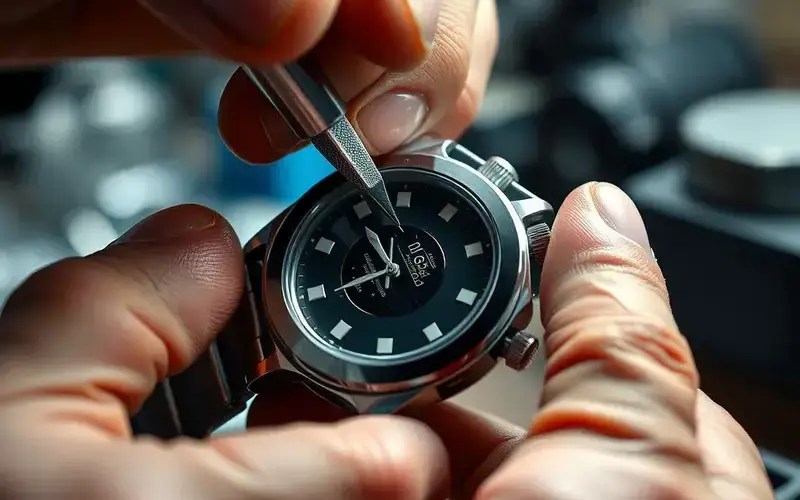 Watch battery replacement